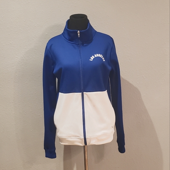 Victorias Secret Pink 'LA Dodgers' Track Jacket - Picture 1 of 5